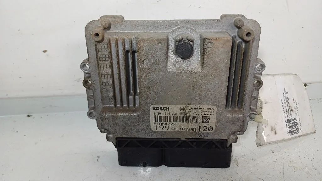CENTRALINA MOTORE FIAT Punto EVO 51854277 955A3000 diesel 1598 (09>12)