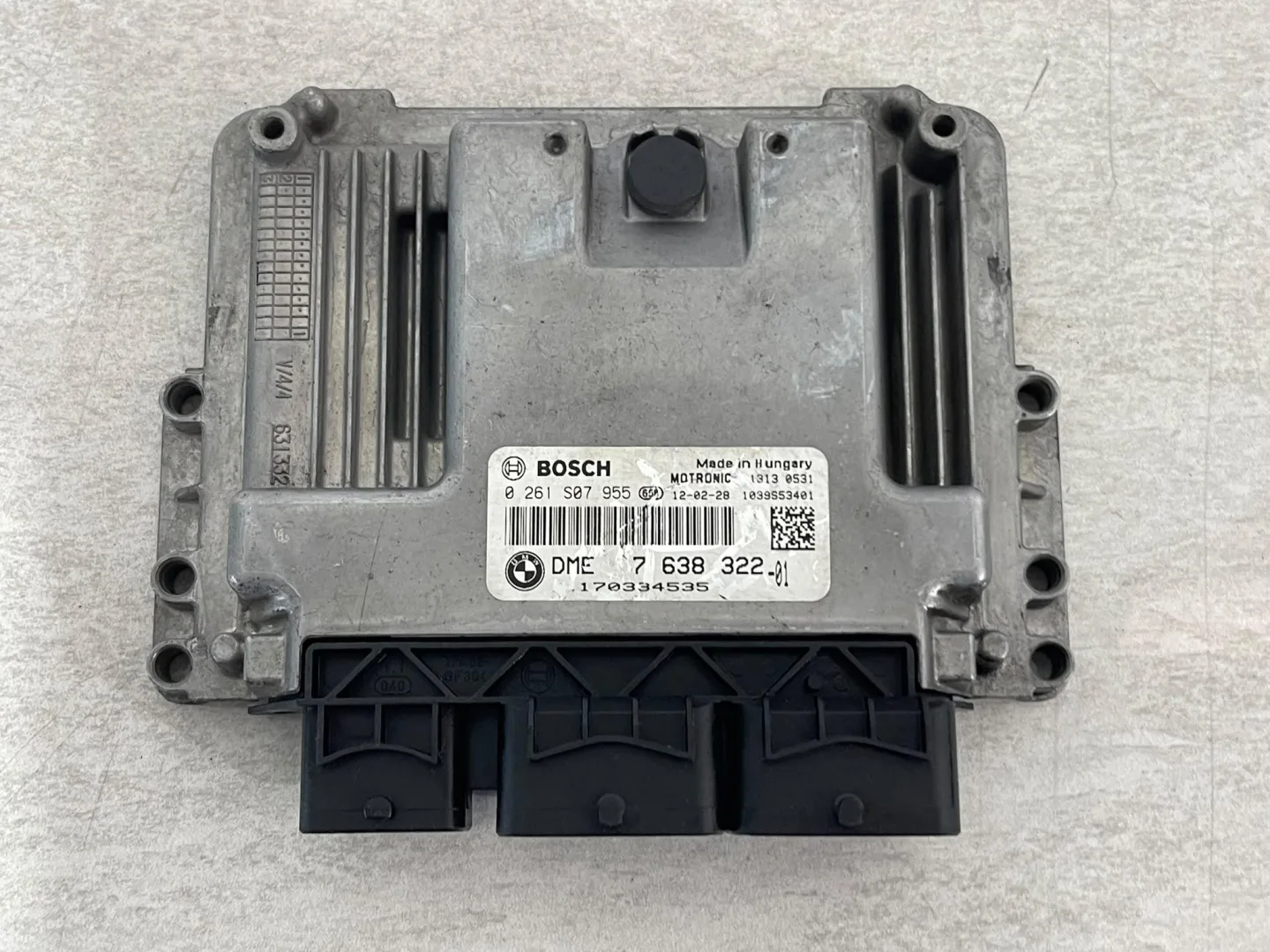 CENTRALINA MOTORE con codice 7638322-01 da 12148625068 MINI Cooper 2° Serie con codice motore N16B16A Benzina 1600