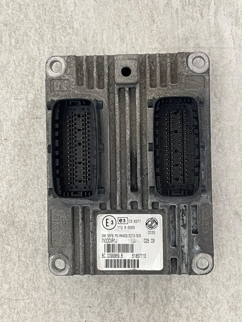 CENTRALINA MOTORE con codice 51857110 da 291310 FIAT Grande Punto 2° Serie con codice motore 350A1000 Benzina 1400