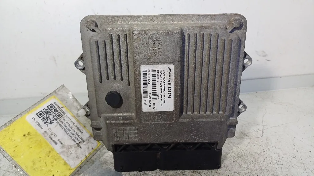 CENTRALINA MOTORE FIAT Panda 2° Serie 51805376/MJD6F3.A5/HW03R 169A5000 diesel 1248 (03>10)