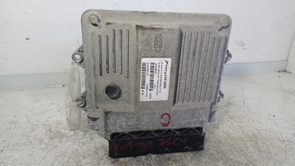 CENTRALINA MOTORE FIAT Fiorino 2° Serie 51812866/MJD6F3.H1/HW04P 199A2000 diesel 1248 (07>15)