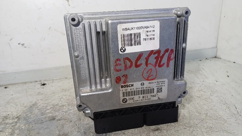 CENTRALINA MOTORE BMW Serie 1 Serie (E81) 0281015044/DDE7811702 N47D20B diesel 1995 (06>12)