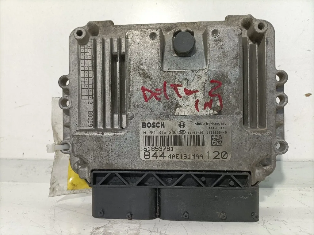 CENTRALINA MOTORE LANCIA Delta 3° Serie 0281016236/51853781 198A2000 diesel 1598 (08>11)
