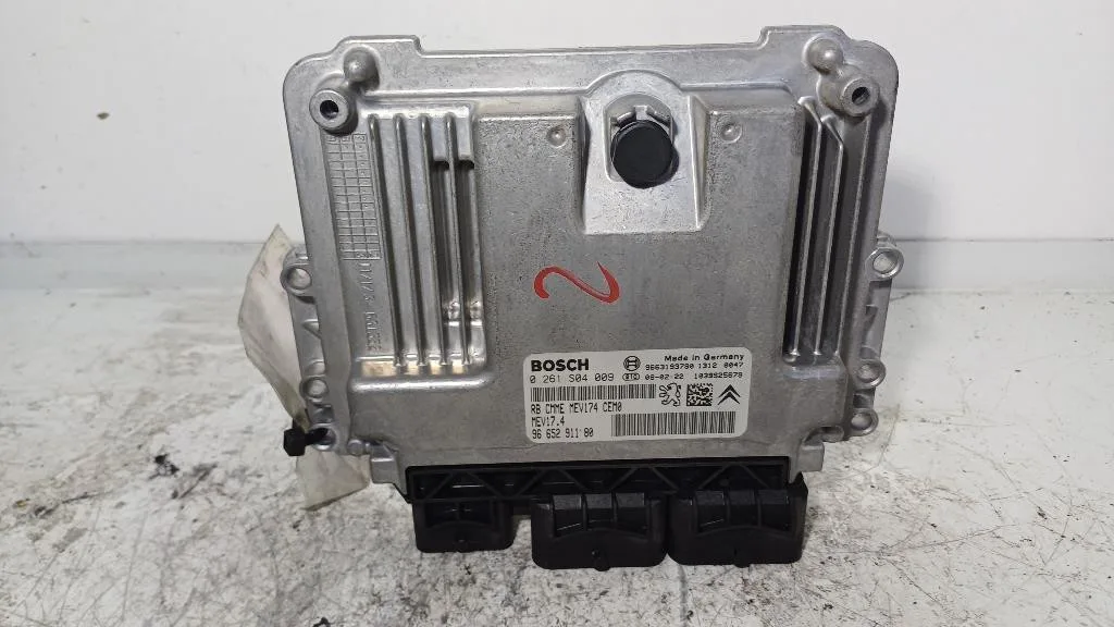 CENTRALINA MOTORE PEUGEOT 308 Serie 0261S04009/9665291180/MEV17.4 8FS benzina 1397 (07>14)