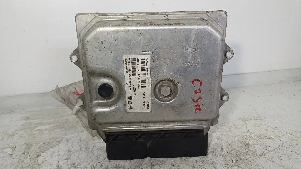 CENTRALINA MOTORE FIAT Panda 3° Serie MJD8F3.P8/55260727/HW20P 199A9000 diesel 1248 (12>)