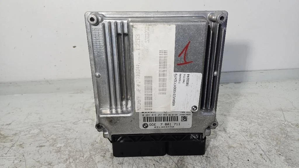 CENTRALINA MOTORE BMW Serie 3 E91 Touring 0281013251/DDE7801711 M47N204D4 diesel 1995 (05>08)