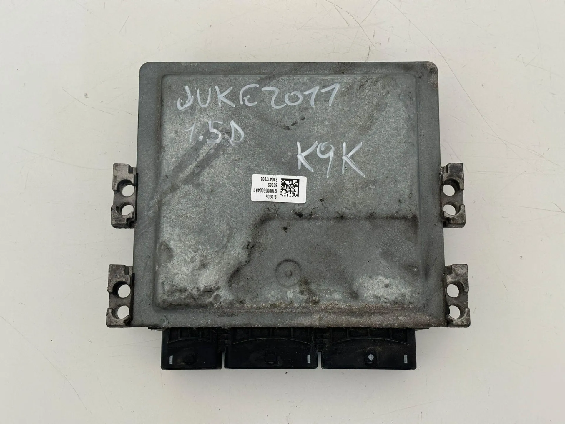 CENTRALINA MOTORE con codice S180067163A da NISSAN Juke 1° Serie con codice motore K9K/K9K Diesel 1500 (10>13)