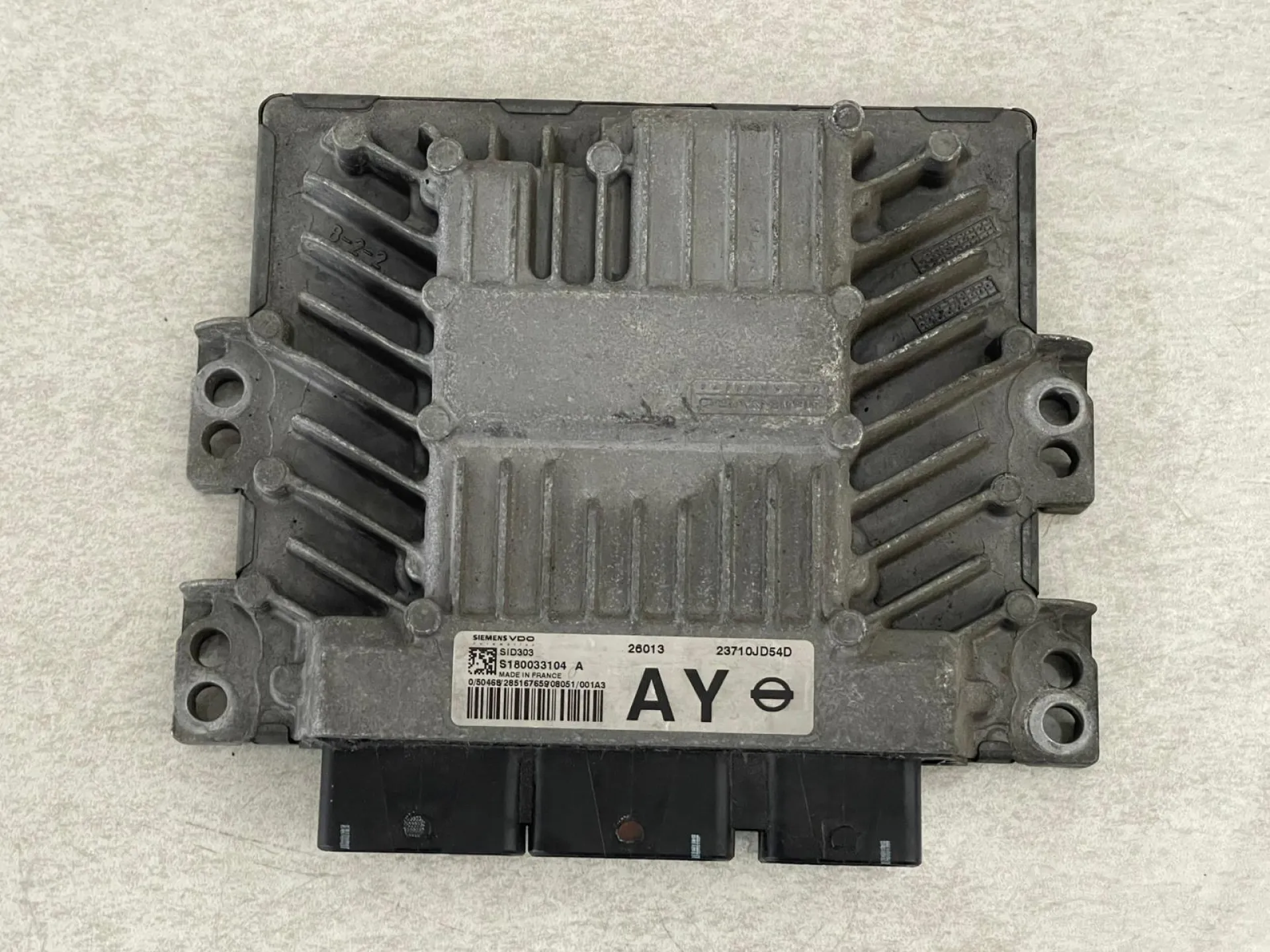CENTRALINA MOTORE con codice 23710JD54D da NISSAN Qashqai 1° Serie Diesel 1500 (06>09)