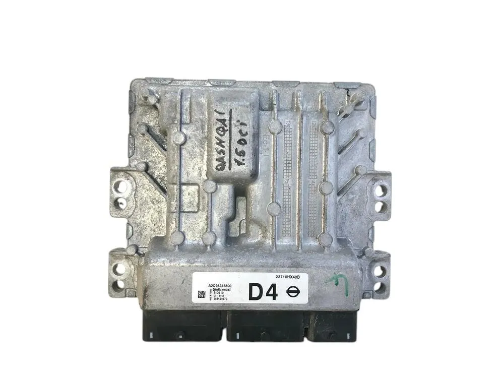 CENTRALINA MOTORE NISSAN Qashqai 1° Serie 23710HX40B / A2C98315800 K9K 282, K9K 292 Diesel 1500 (06>09)
