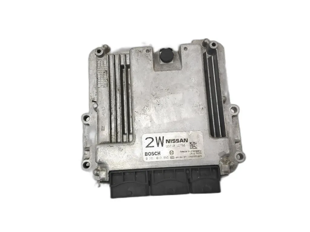 CENTRALINA MOTORE con codice 0281013855 23710JD78B da NISSAN Qashqai +2 M9R diesel 1995 (08>13)