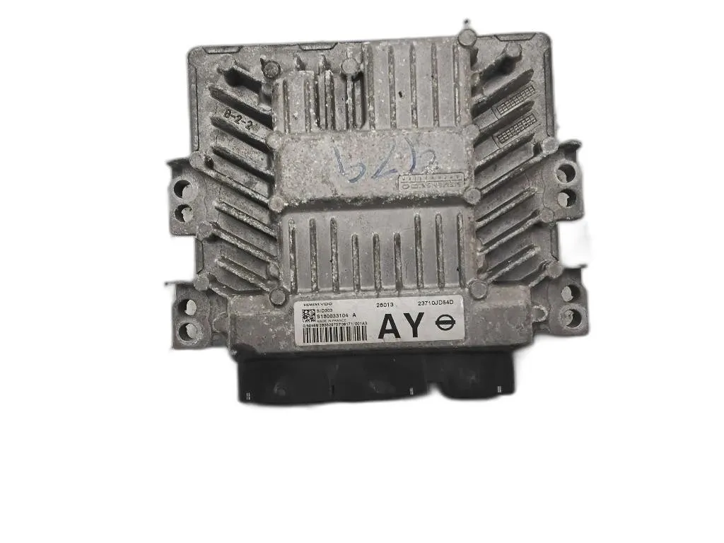 CENTRALINA MOTORE con codice 23710jd54d S180033104 da NISSAN Qashqai +2 K9K diesel 1461 (08>13)