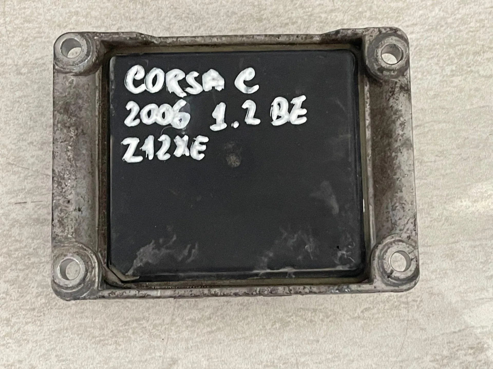 CENTRALINA MOTORE con codice 55350550 da OPEL Corsa C 3P 2° Serie Benzina 1200 (03>06)