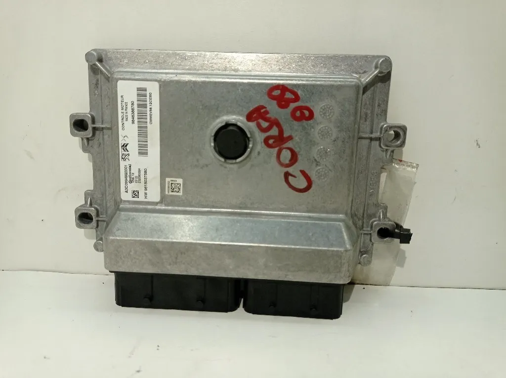 CENTRALINA MOTORE OPEL Corsa F Serie 1684496880 EB2FAD benzina 1199 (19>)
