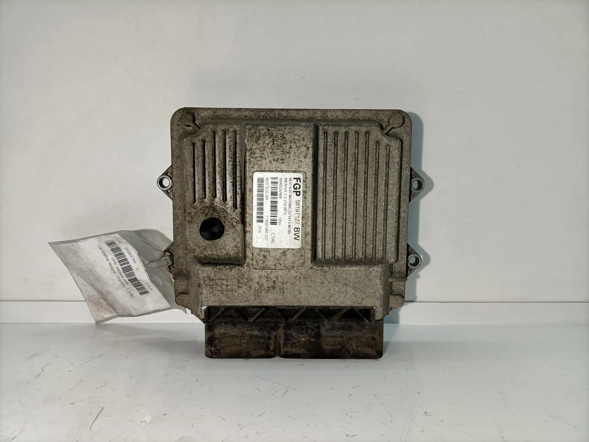 CENTRALINA MOTORE con codice 55197127 da OPEL Meriva 1° Serie 55197127 Diesel 1300 (03>06)