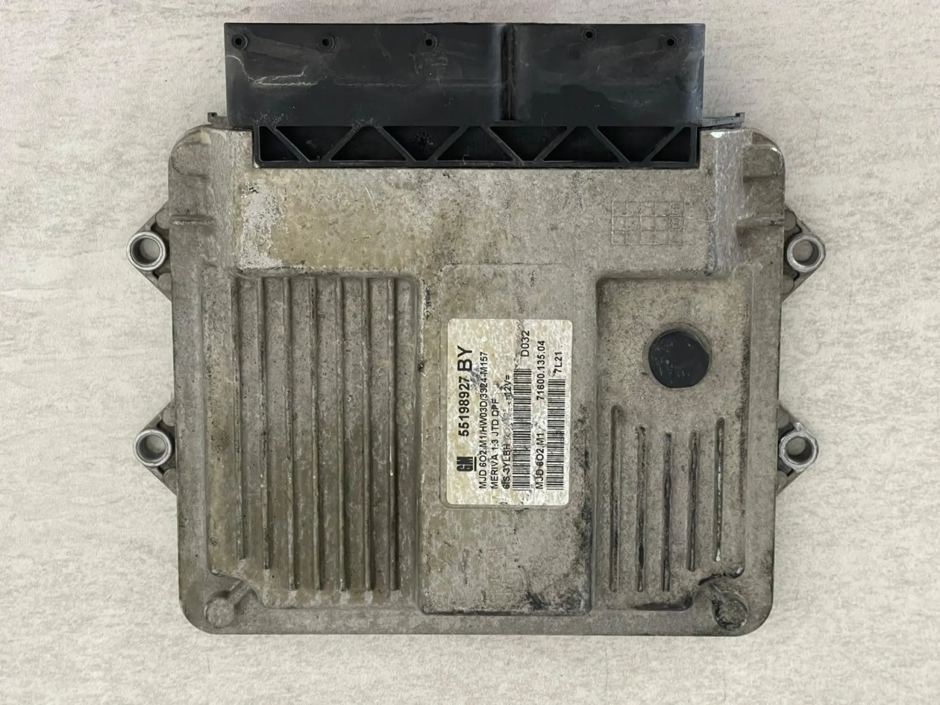 CENTRALINA MOTORE con codice 55198927 da OPEL Meriva 2° Serie Diesel 1300 (06>10)