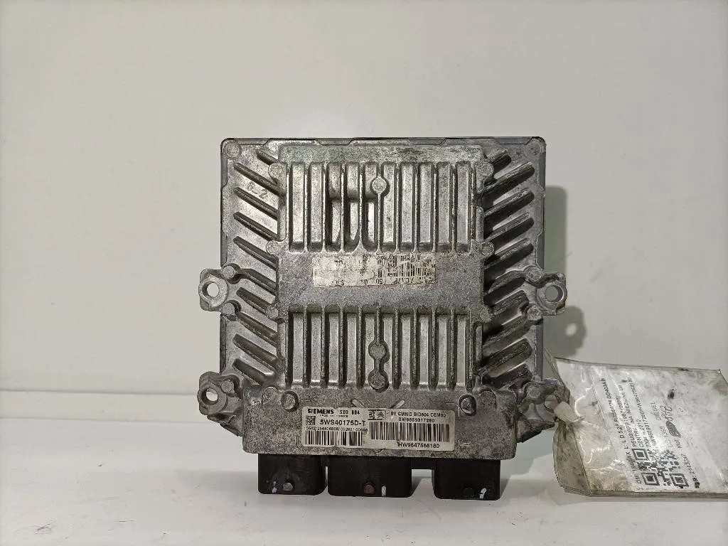 CENTRALINA MOTORE PEUGEOT 1007 1° Serie SW9659317280/HW9647568180 DV4TD diesel 1398 (05>)