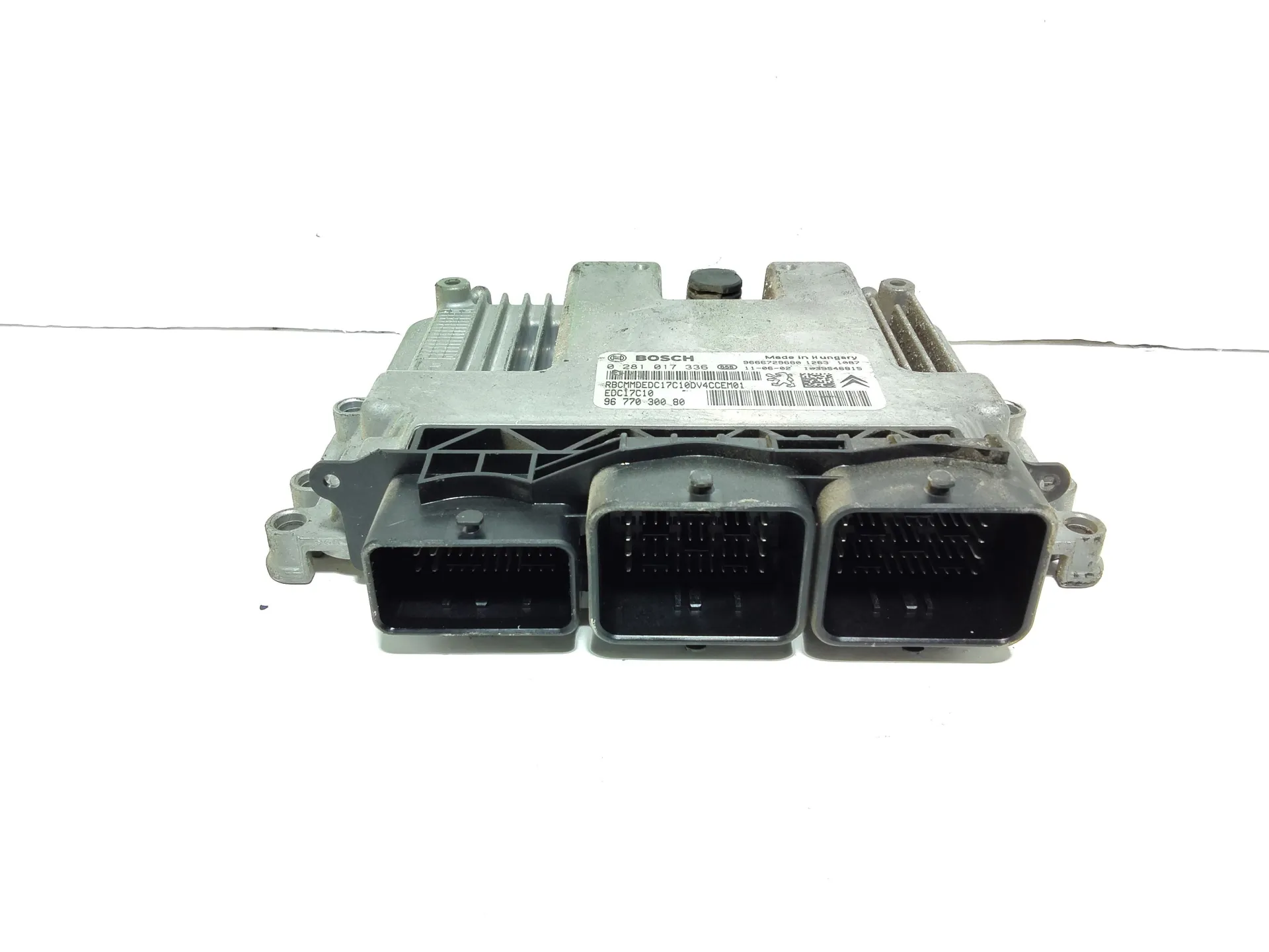 CENTRALINA MOTORE con codice 0281017336 da PEUGEOT 207 2° Serie con codice motore 8HR Diesel 1400 (09>)
