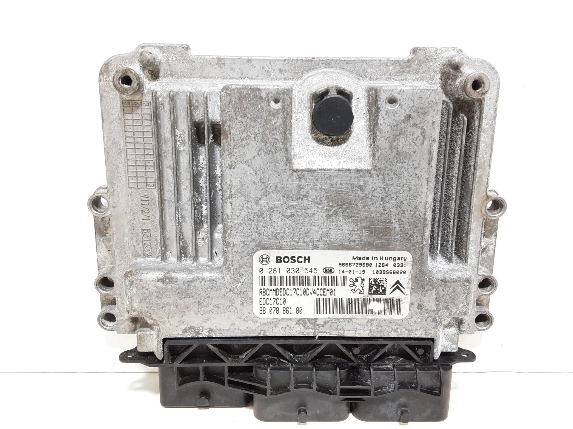 CENTRALINA MOTORE con codice 9807886180 da PEUGEOT 208 Serie 8HP (DV4C), 8HR (DV4C) Diesel 1400 (12>19)