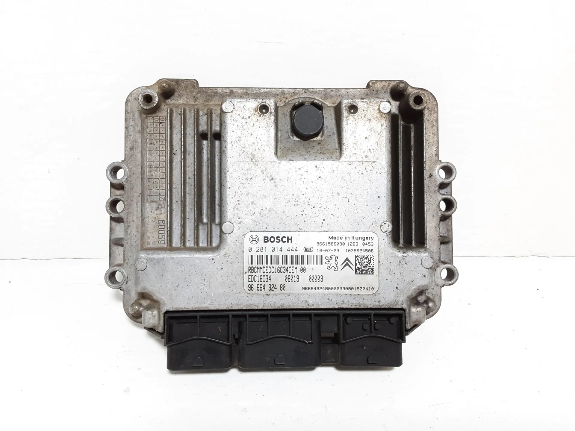 CENTRALINA MOTORE con codice EDC16C34 da PEUGEOT Bipper 1° Serie Diesel 1399 (07>)