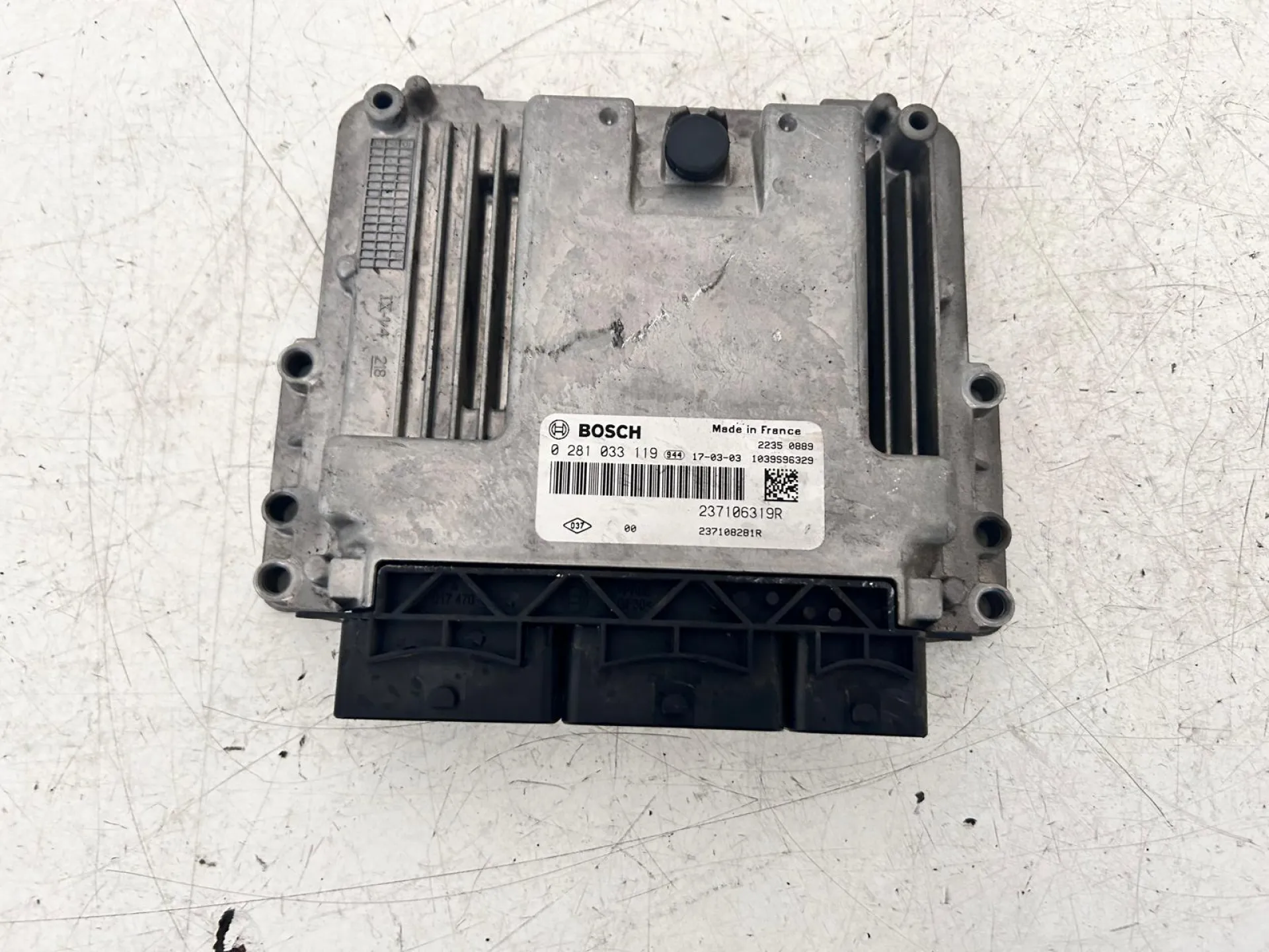 CENTRALINA MOTORE con codice 0281033119 da RENAULT Clio Serie IV Diesel 1500 (12>19)