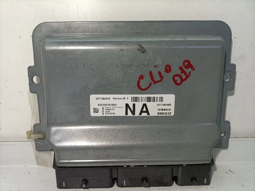 CENTRALINA MOTORE RENAULT CLIO Serie V H4D460 bifuel/gas 999 (19>)