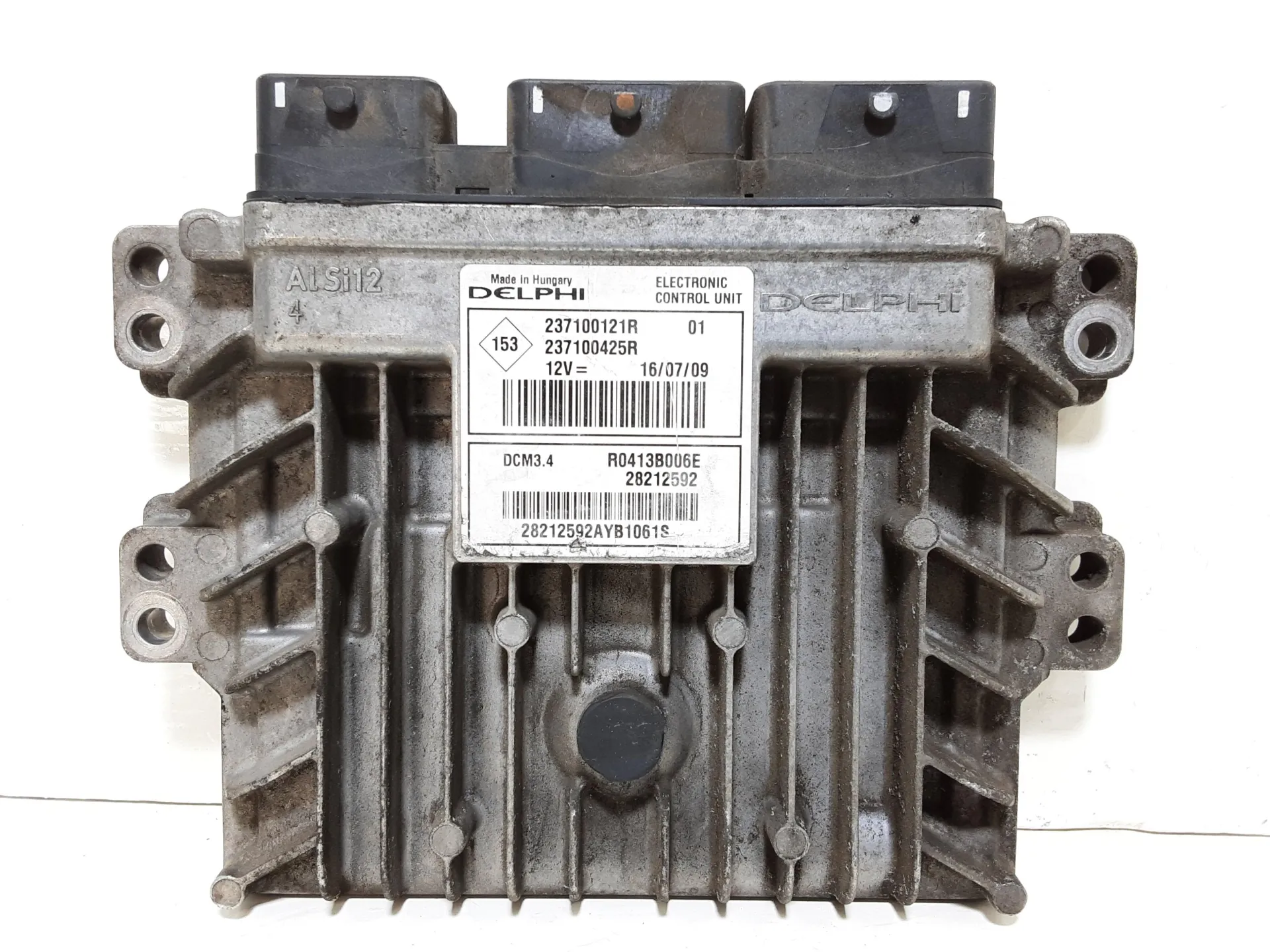 CENTRALINA MOTORE con codice 237100121R da RENAULT Megane III K9K 834 Diesel 1500 (08>16)