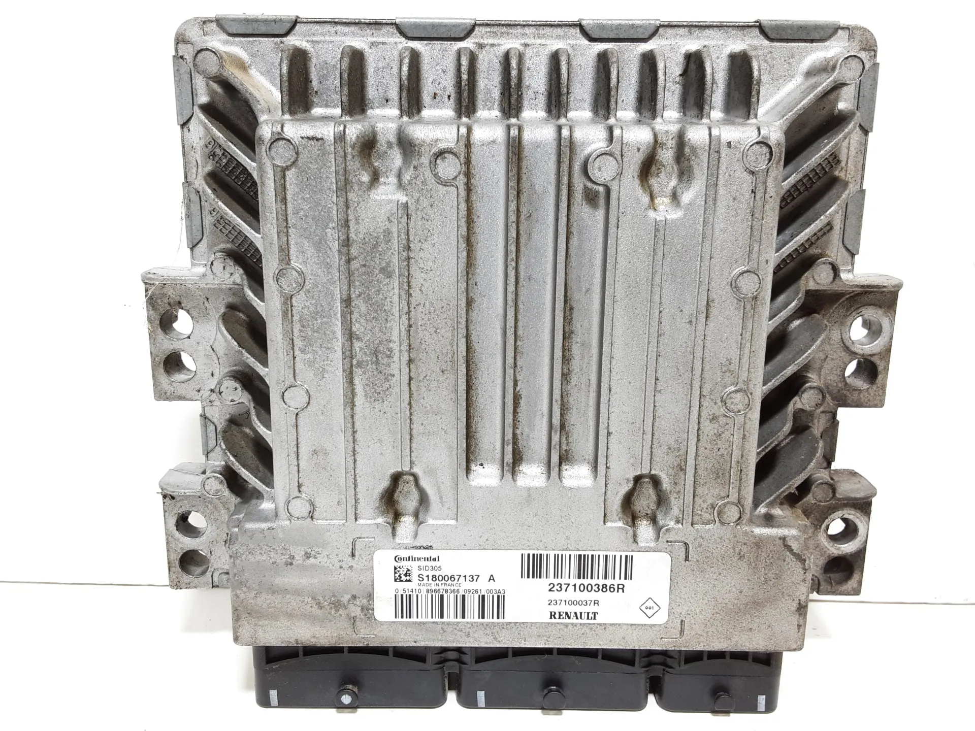 CENTRALINA MOTORE con codice 237100386R da RENAULT Megane III Grand Tour K9kJ8 Diesel 1461 (08>15)