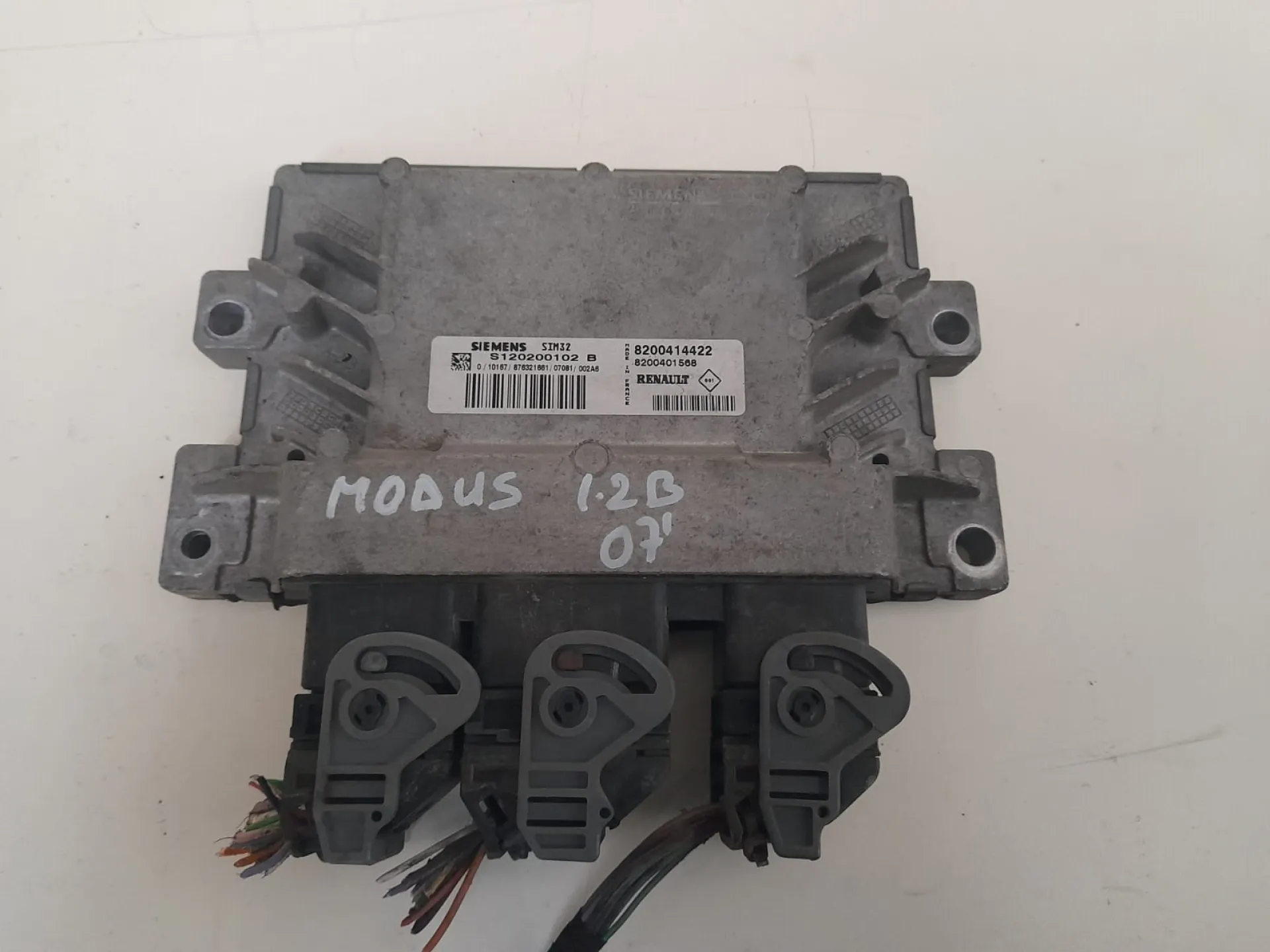 Centralina motore Renault Modus 1.2 B del 2007 CODICE RICAMBIO : 8200414422