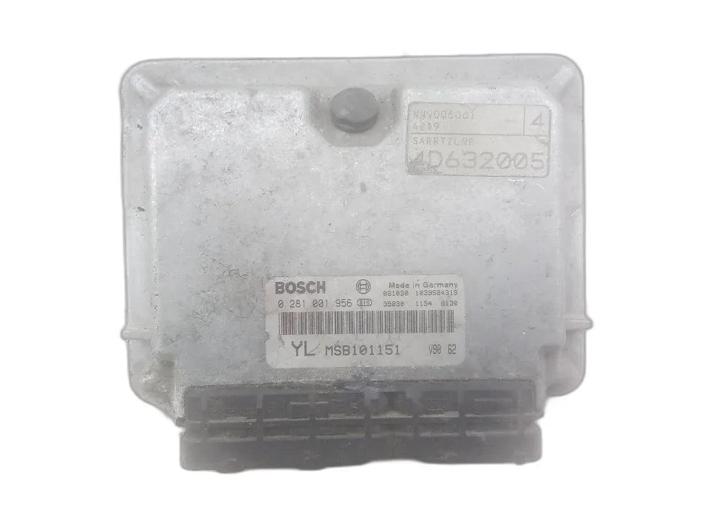 CENTRALINA MOTORE con codice 0281001956 MSB101151 da ROVER Serie 45 2° Serie 20T2N diesel 1994 (04>)