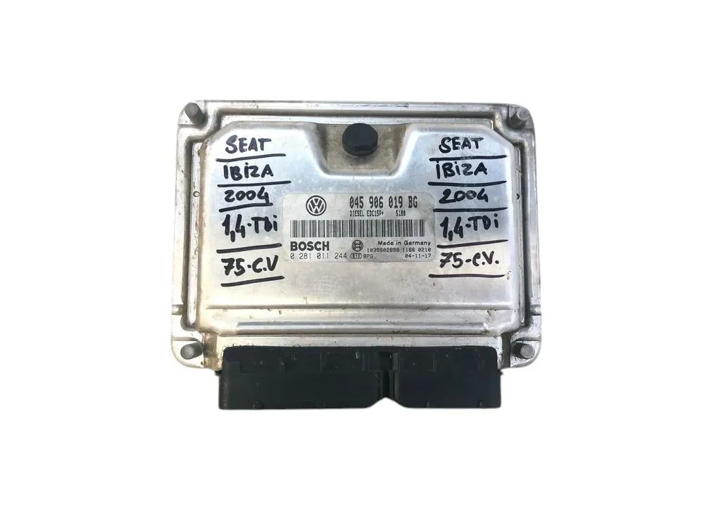 CENTRALINA MOTORE con codice 0281011244 da SEAT Ibiza Serie AMF Diesel 1400 (02>05)