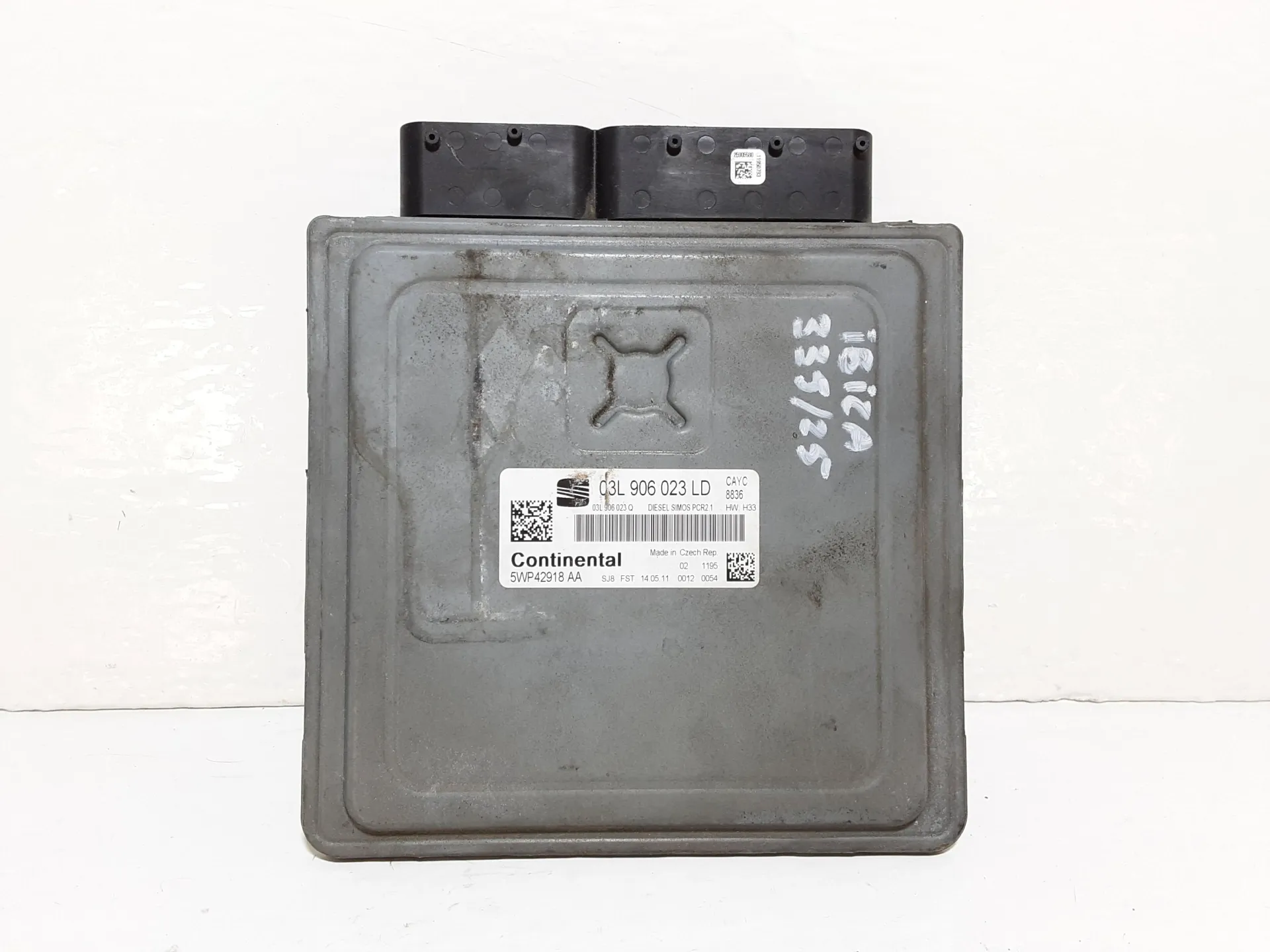 CENTRALINA MOTORE con codice 5WP42918AA da SEAT Ibiza Serie Diesel 1598 (08>12)
