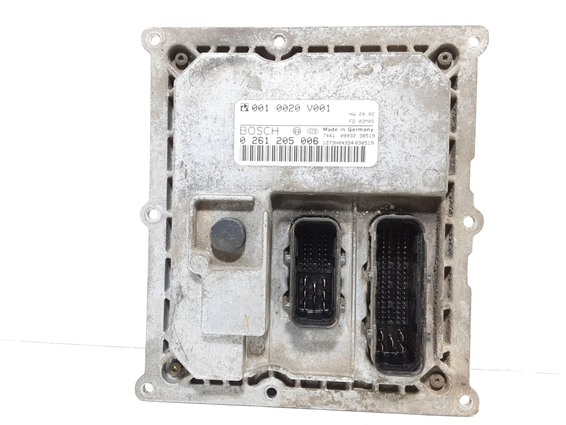 CENTRALINA MOTORE con codice 0010020V001 da SMART ForTwo Cabrio (W450) M 160.920 Benzina 700 (03>07)