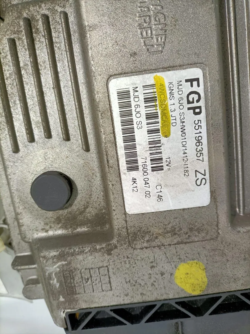 CENTRALINA MOTORE SUZUKI Ignis 2° Serie MJD6JO.S3 / 71600.047.02 / 55196357 Diesel 1300 (03>09)