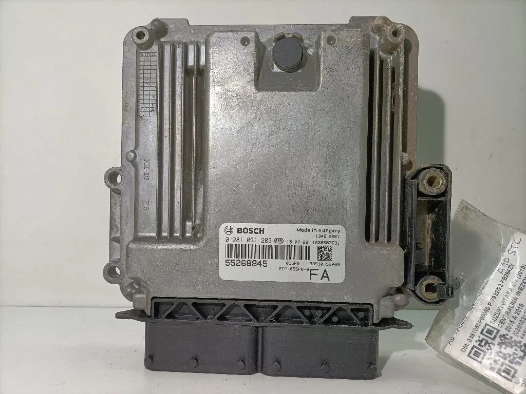 CENTRALINA MOTORE SUZUKI Vitara Serie 3391055P00000 D16AA diesel 1598 (15>19)