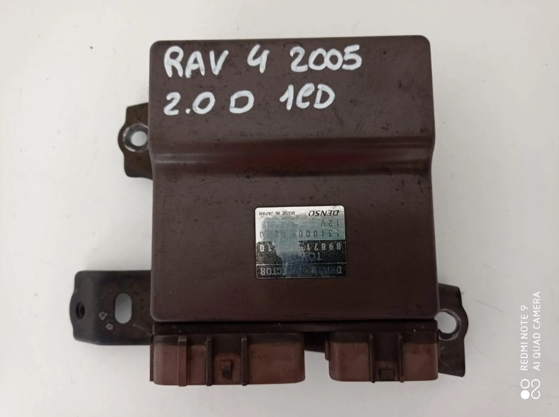CENTRALINA MOTORE con codice 89871-26010 da TOYOTA Rav4 4° Serie Diesel 2000 (05>09)