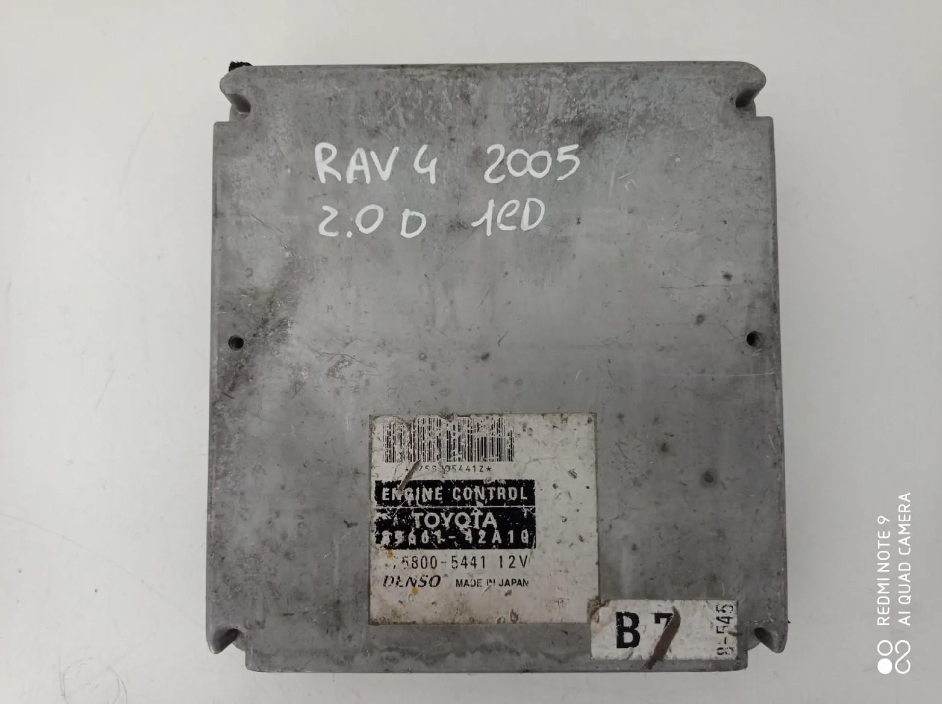 CENTRALINA MOTORE con codice 89661-42A10 da TOYOTA Rav4 4° Serie Diesel 2000 (05>09)