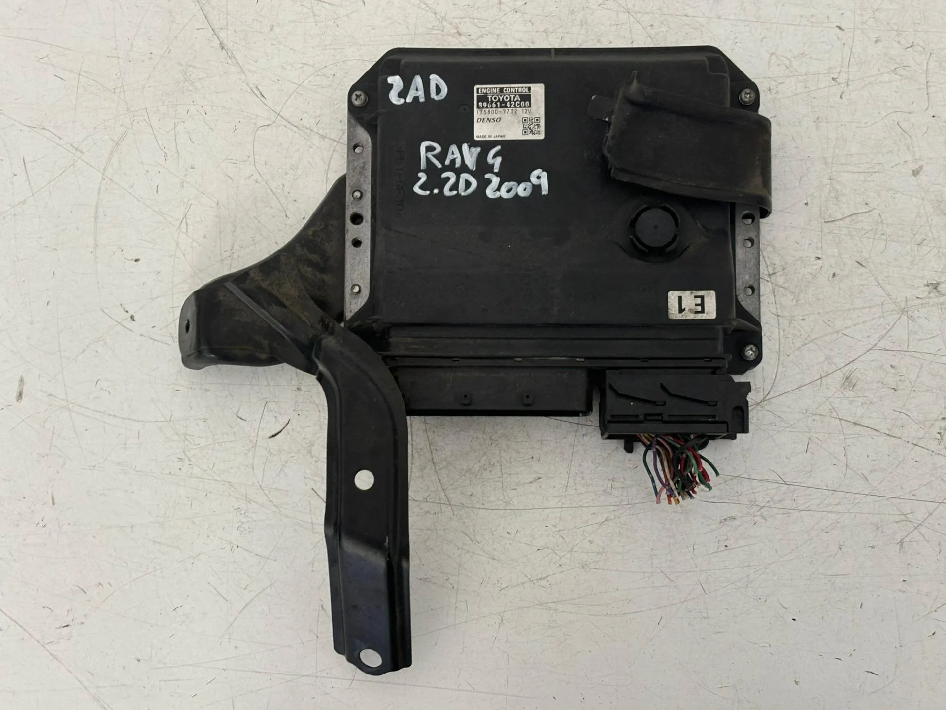 CENTRALINA MOTORE con codice 89661-42C00 da TOYOTA Rav4 5° Serie Diesel 2200 (09>12)