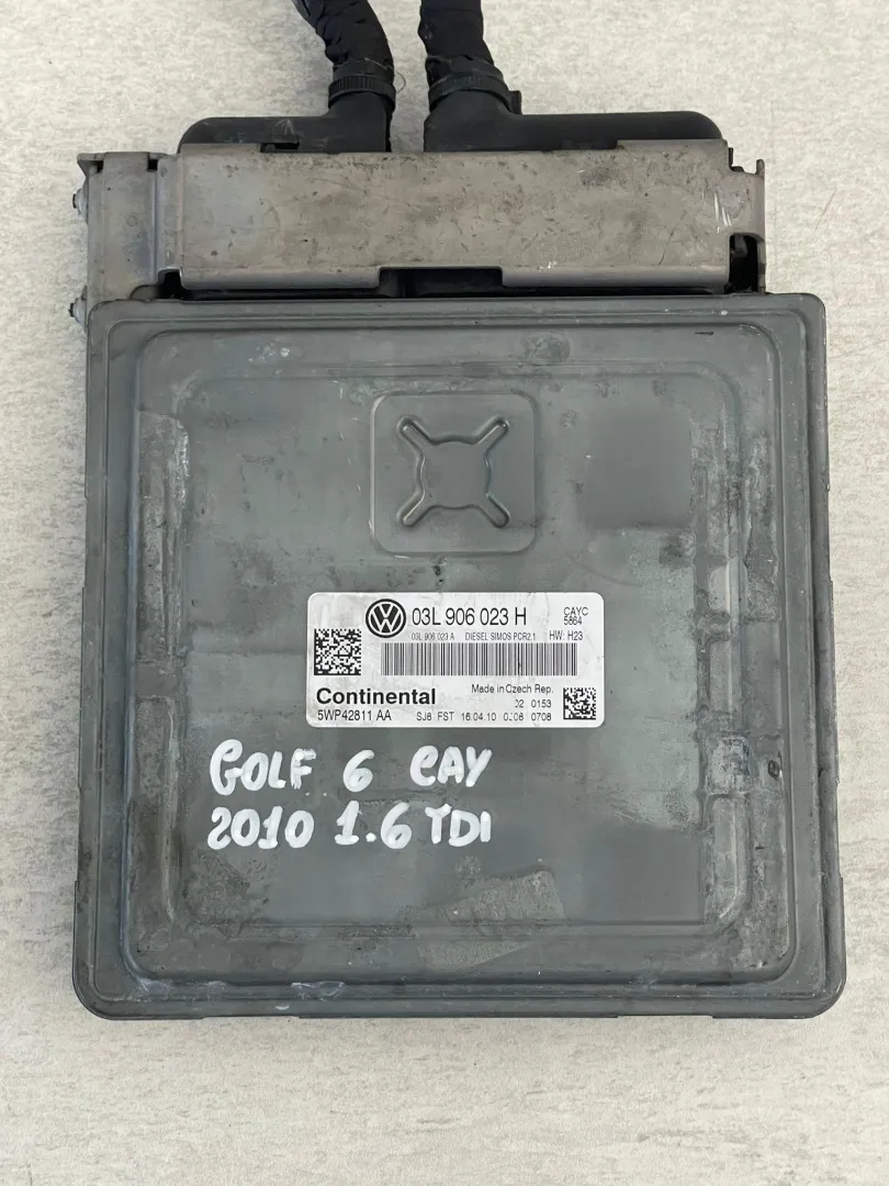 CENTRALINA MOTORE con codice 03L906023H da VOLKSWAGEN Golf 6 Berlina Diesel 1600 (08>12)