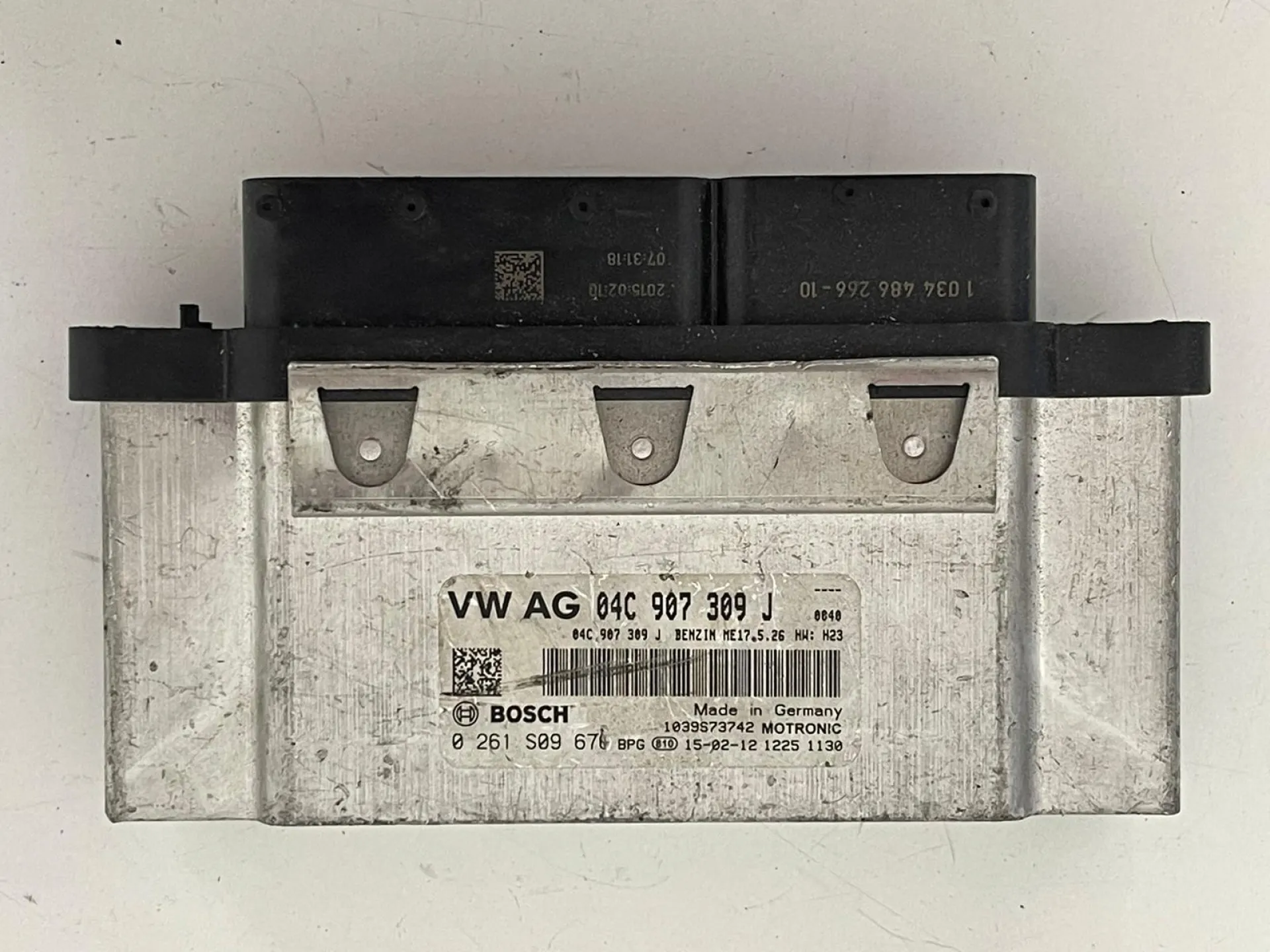 CENTRALINA MOTORE con codice 04C907309 J da VOLKSWAGEN Polo 5° Serie con codice motore CHYB/CHYB Benzina 1000 (09>17)
