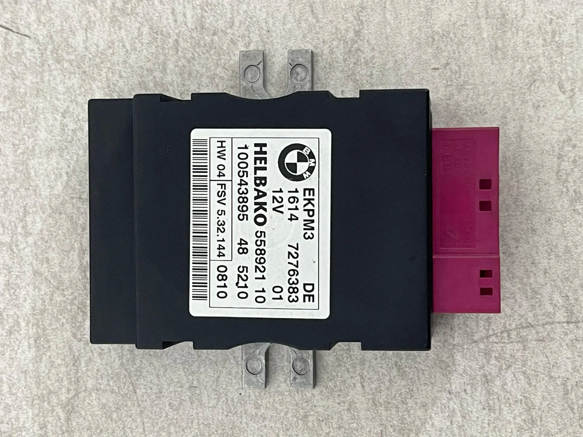 CENTRALINA POMPA CARBURANTE con codice 55892110 da 16147358144 BMW X1 Serie (E84) con codice motore N47D20C Diesel 2000
