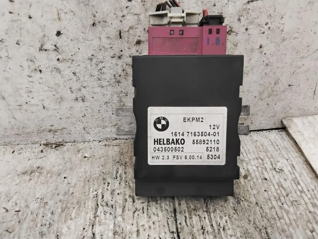 CENTRALINA POMPA CARBURANTE con codice 7163504-01 043500502 da BMW Serie 1 Serie (E87) M47N204D4 diesel 1995 (04>07)