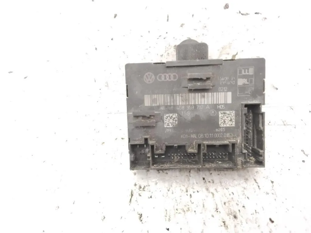 CENTRALINA PORTA DX PASSEGGERO con codice 4G8959792E da AUDI A6 Avant Serie C7 (4G5) (11>)