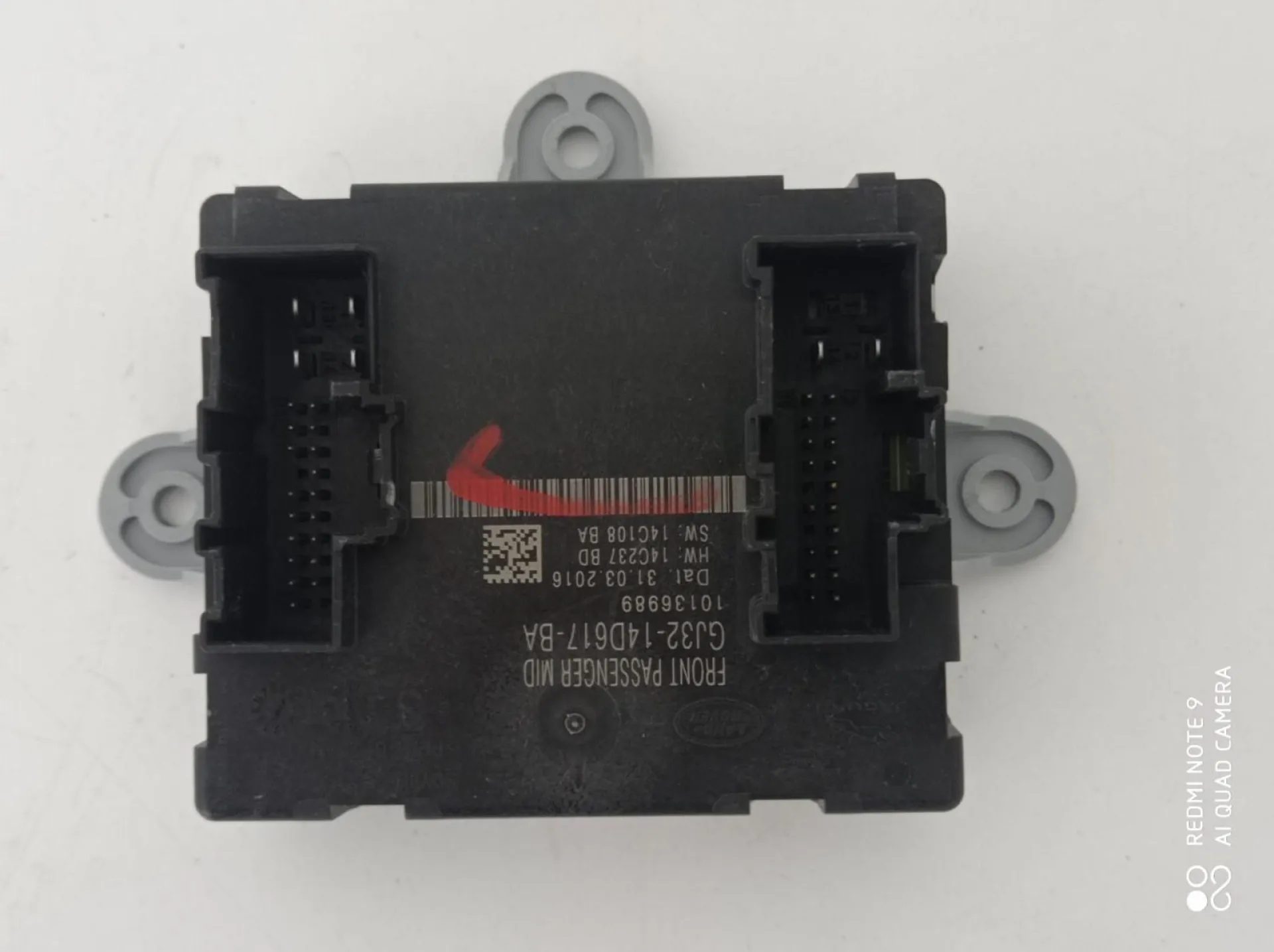 CENTRALINA PORTA DX PASSEGGERO con codice GJ32-14D617-BA da JAGUAR XE Serie (X760) (15>)