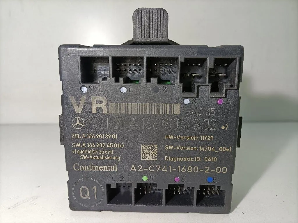 CENTRALINA PORTA DX PASSEGGERO MERCEDES Classe B W246 2° Serie A1669004302 651930 (12>)