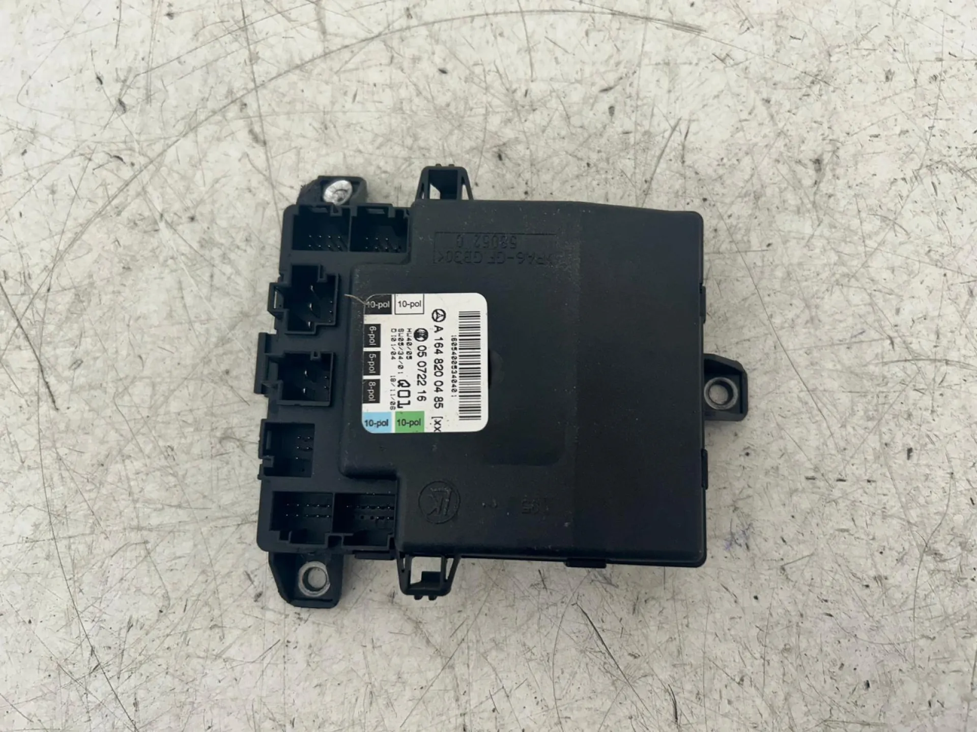 CENTRALINA PORTA DX PASSEGGERO con codice A1648200485 da MERCEDES ML W164 3° Serie (05>11)