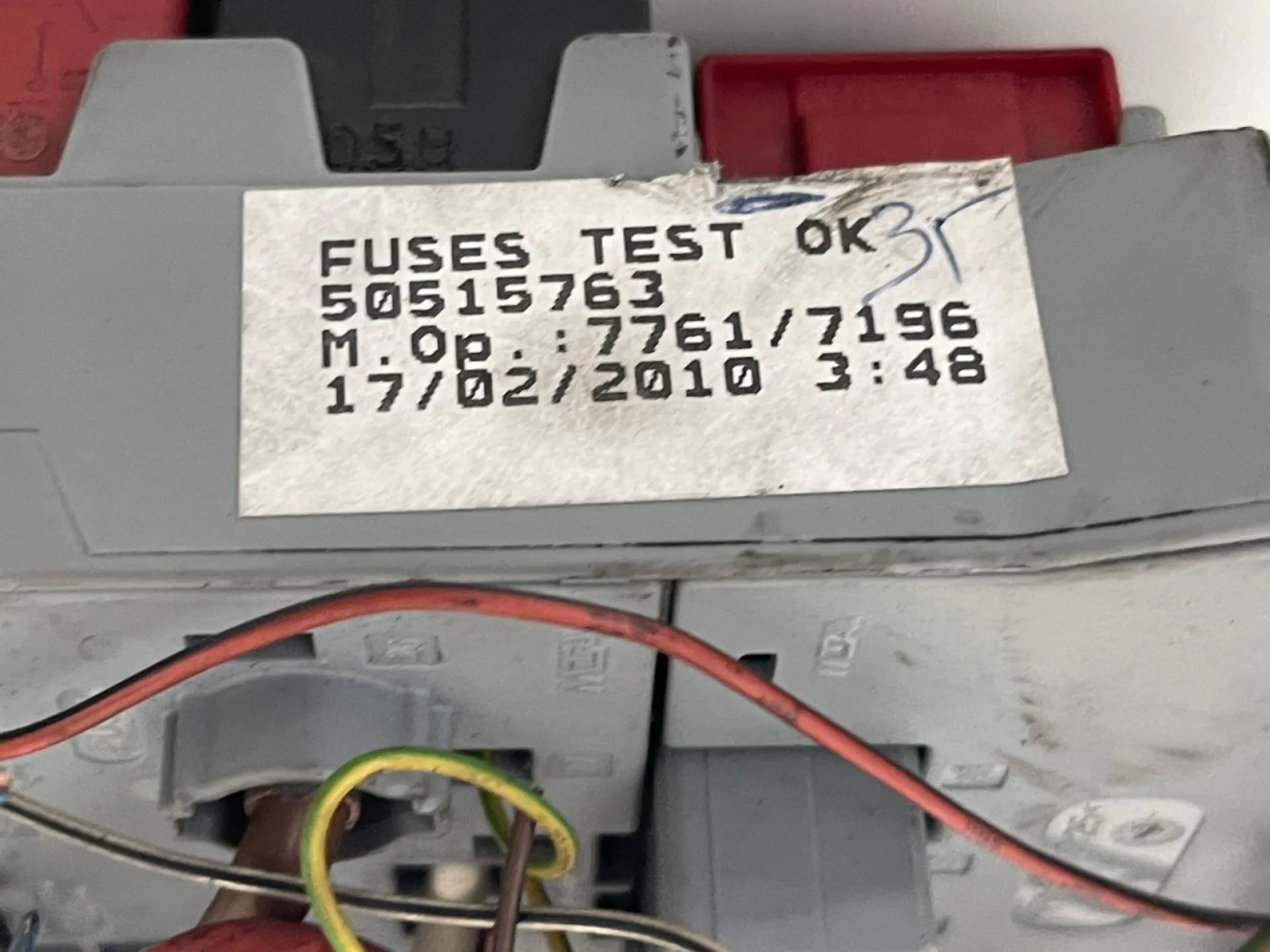 CENTRALINA PORTA FUSIBILI con codice 50515763 da ALFA ROMEO Mito Serie (955_) con codice motore 198A4000/198A4000 Diesel 1400 (08>)