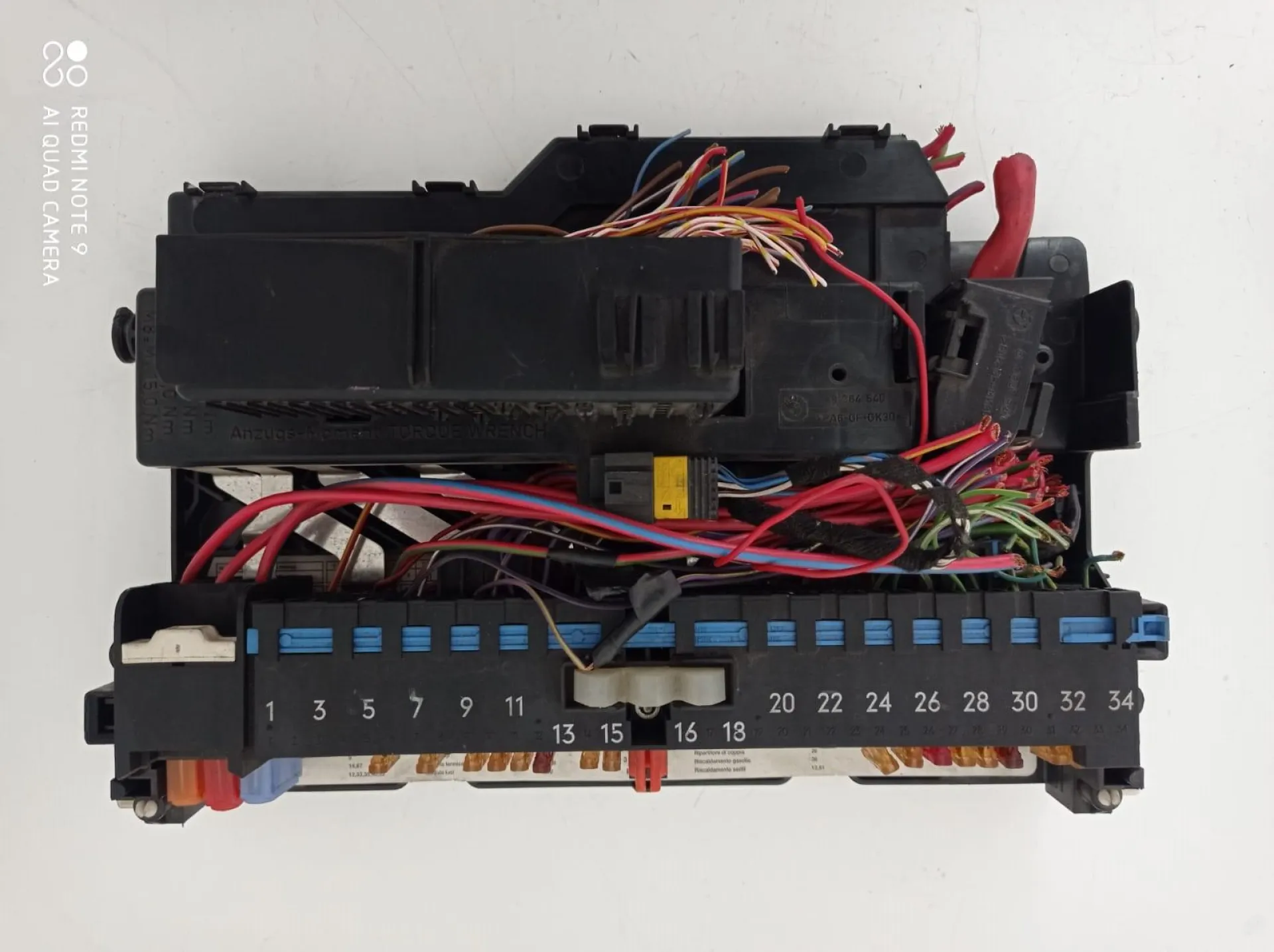 CENTRALINA PORTA FUSIBILI con codice 18500.000.000 da BMW Serie 3 E46 Berlina Diesel 2000 (01>05)