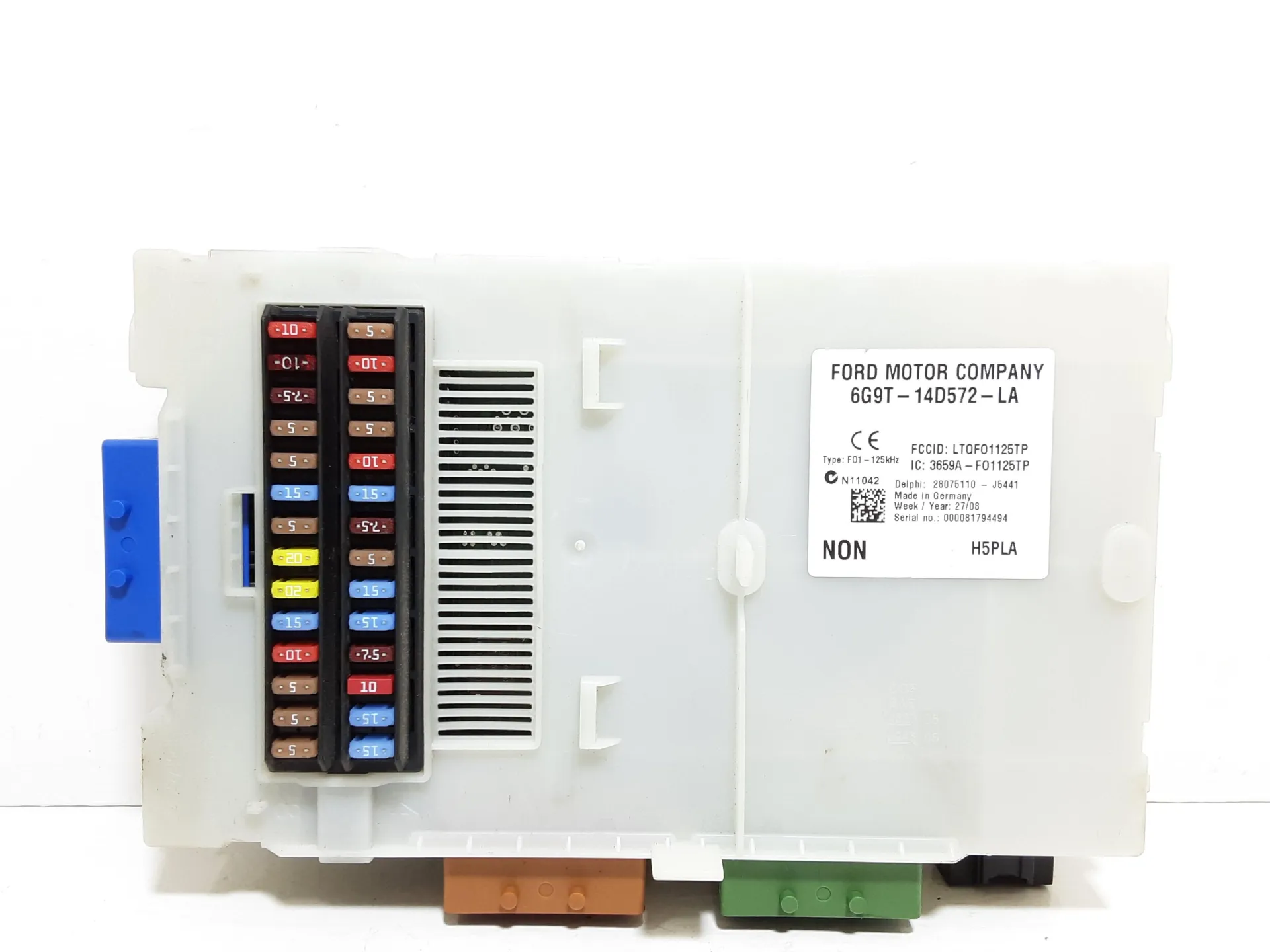 CENTRALINA PORTA FUSIBILI con codice 6G9T14D572LA da LAND ROVER Freelander 3° Serie con codice motore 224DT/224DT, DW12BTED4, DW12BTED4 Diesel 2200 (06>)