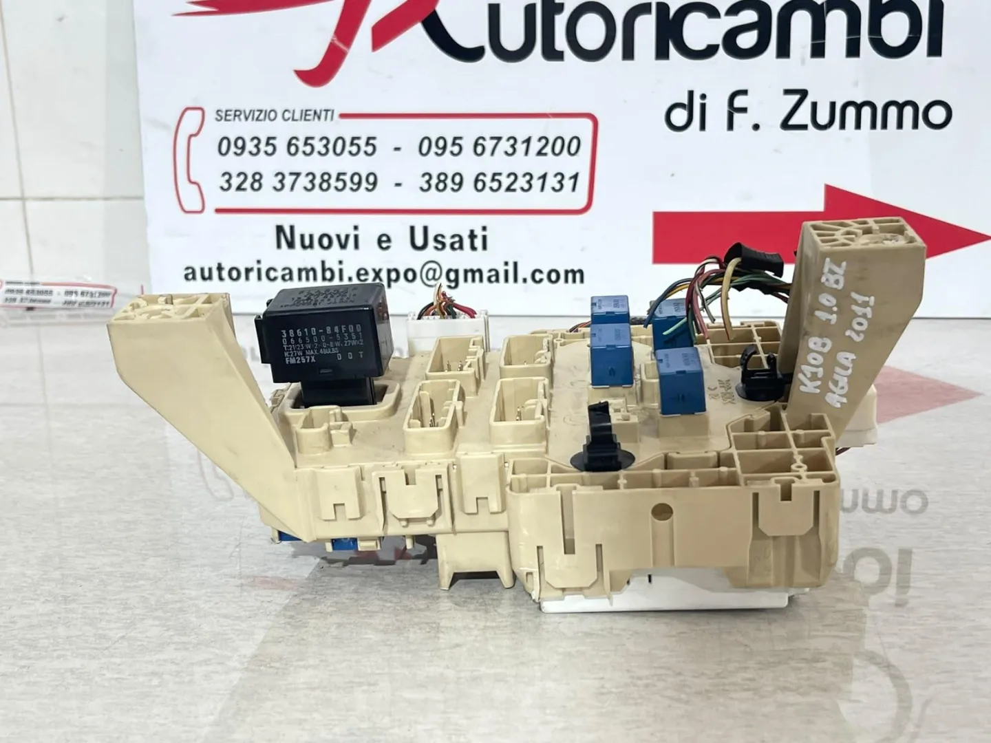 CENTRALINA PORTA FUSIBILI con codice 36770-85L40 da OPEL Agila B con codice motore K10B Benzina 1000