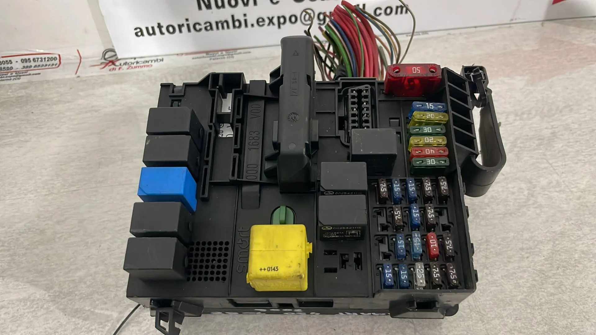 CENTRALINA PORTA FUSIBILI SMART Fortwo Coupé (W450) Benzina 700